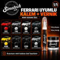 SimatechColor Ferrari Uyumlu Rötuş Kalemi + Vernik