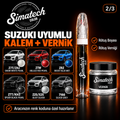 SimatechColor Suzuki Uyumlu Rötuş Kalemi + Vernik
