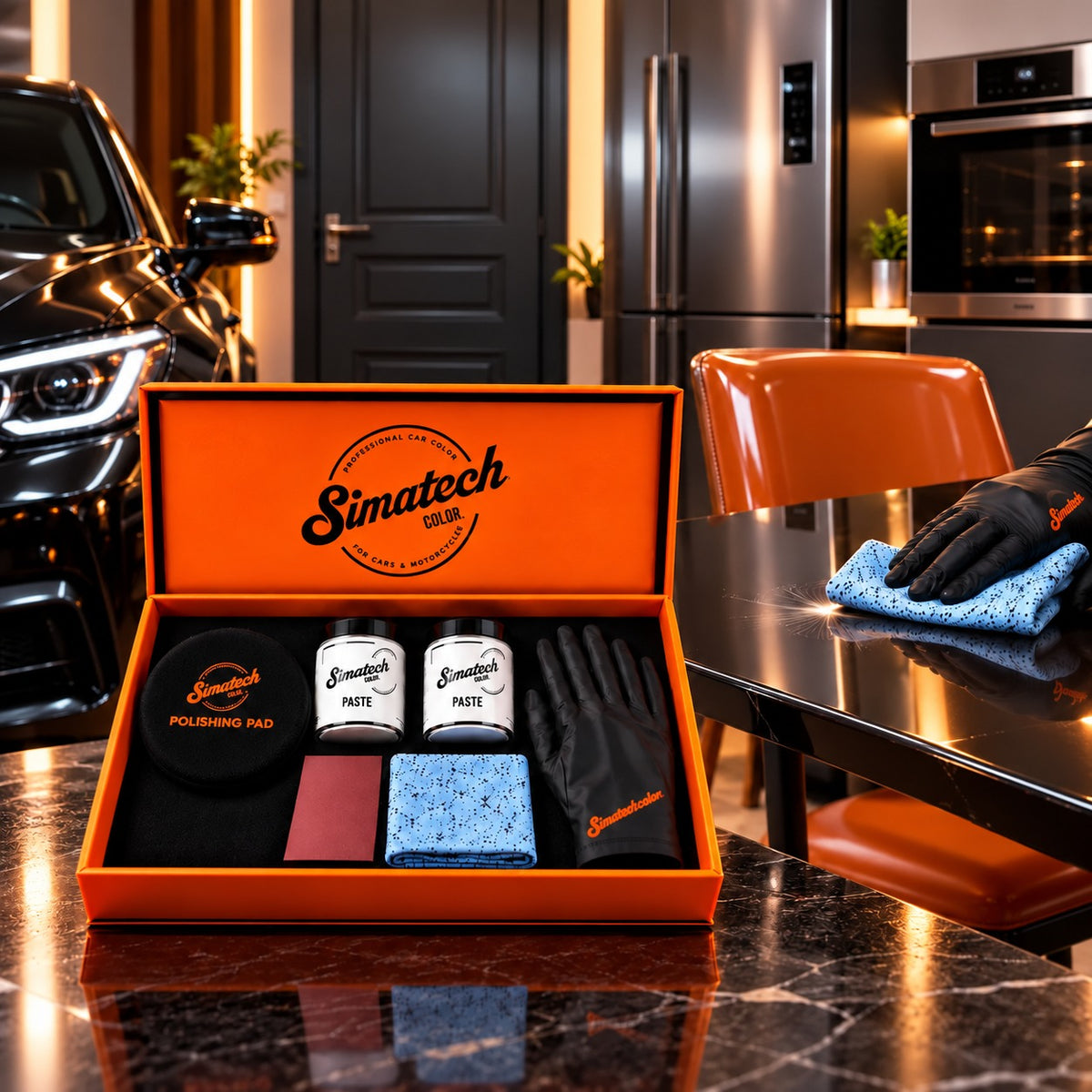 MINI POLIER-SET – Politur- und Wachs-Set für alle Fahrzeuge