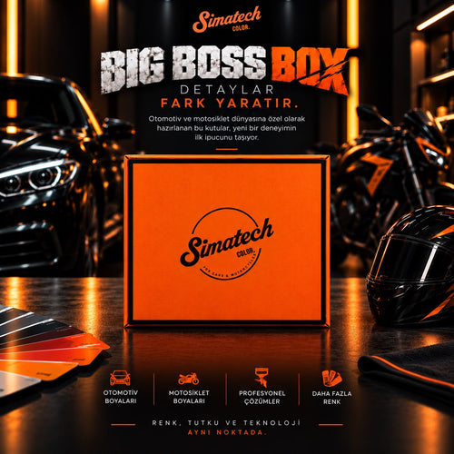 SimatechColor Audi Uyumlu Big Boss Box Rötuş Seti