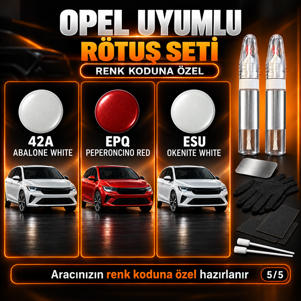 SimatechColor Opel Uyumlu Big Boss Box Rötuş Seti